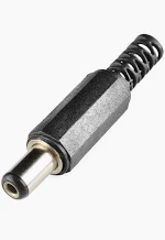 DC Male Barrel Connector (5.5mm x 2.1mm)